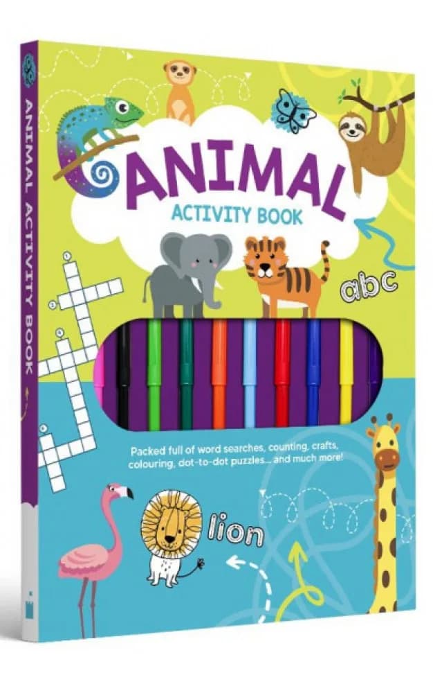 Activity 10-Pen Pad: Animals Activity Book