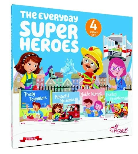 The Everyday Super Heroes (Set Of 4)