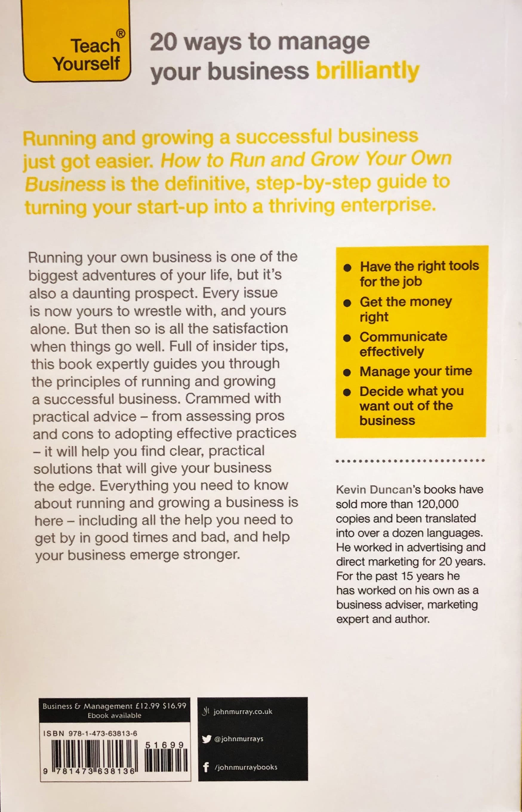 How to Run and Grow Your Own Business — image 2