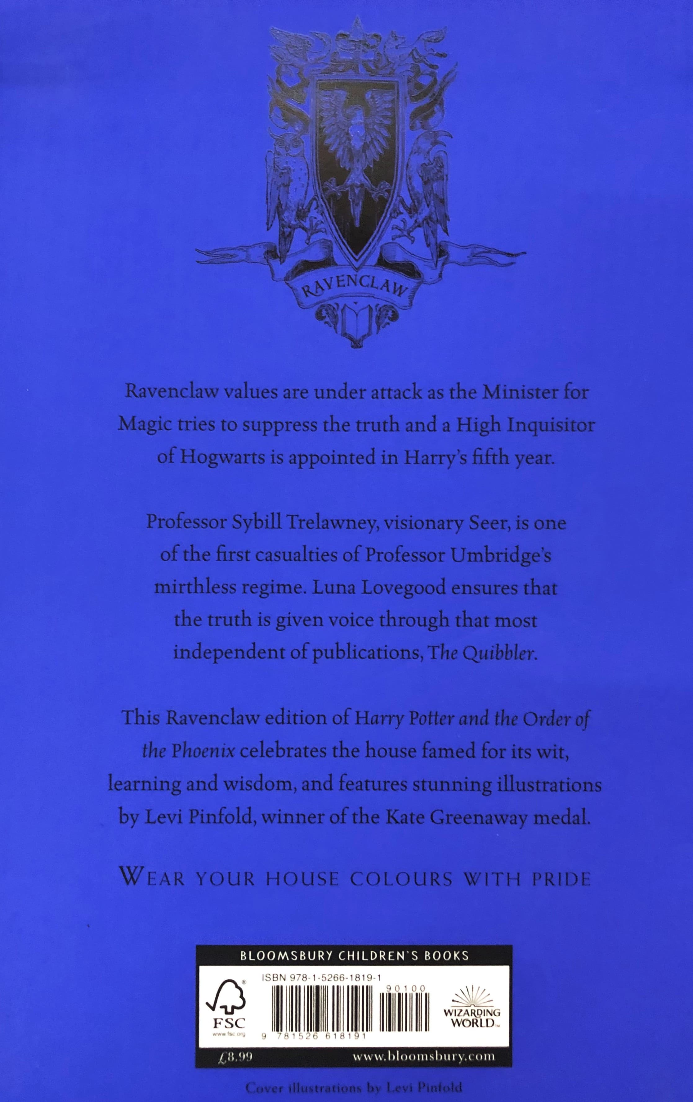 Harry Potter and the Order of the Phoenix - Ravenclaw Edition — image 2