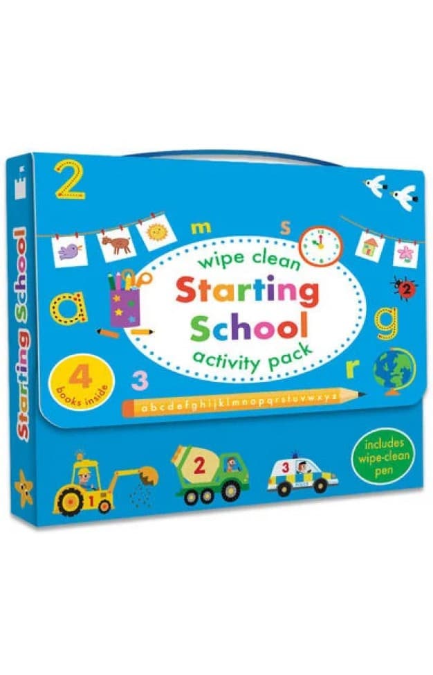 Wipe Clean Carry Case: Starting School Activity Pack