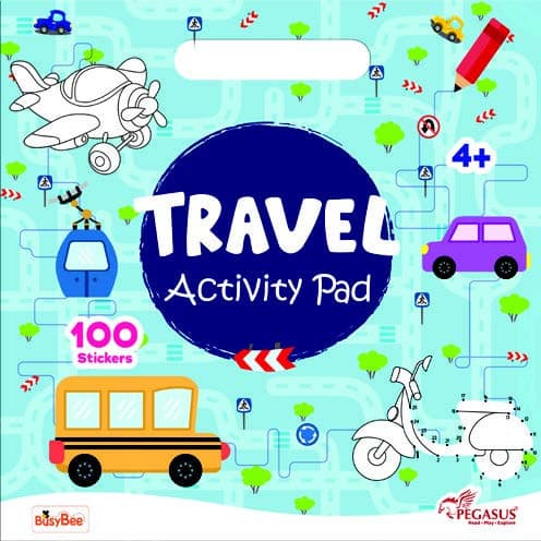 Travel Activity Pad 100 Stickers