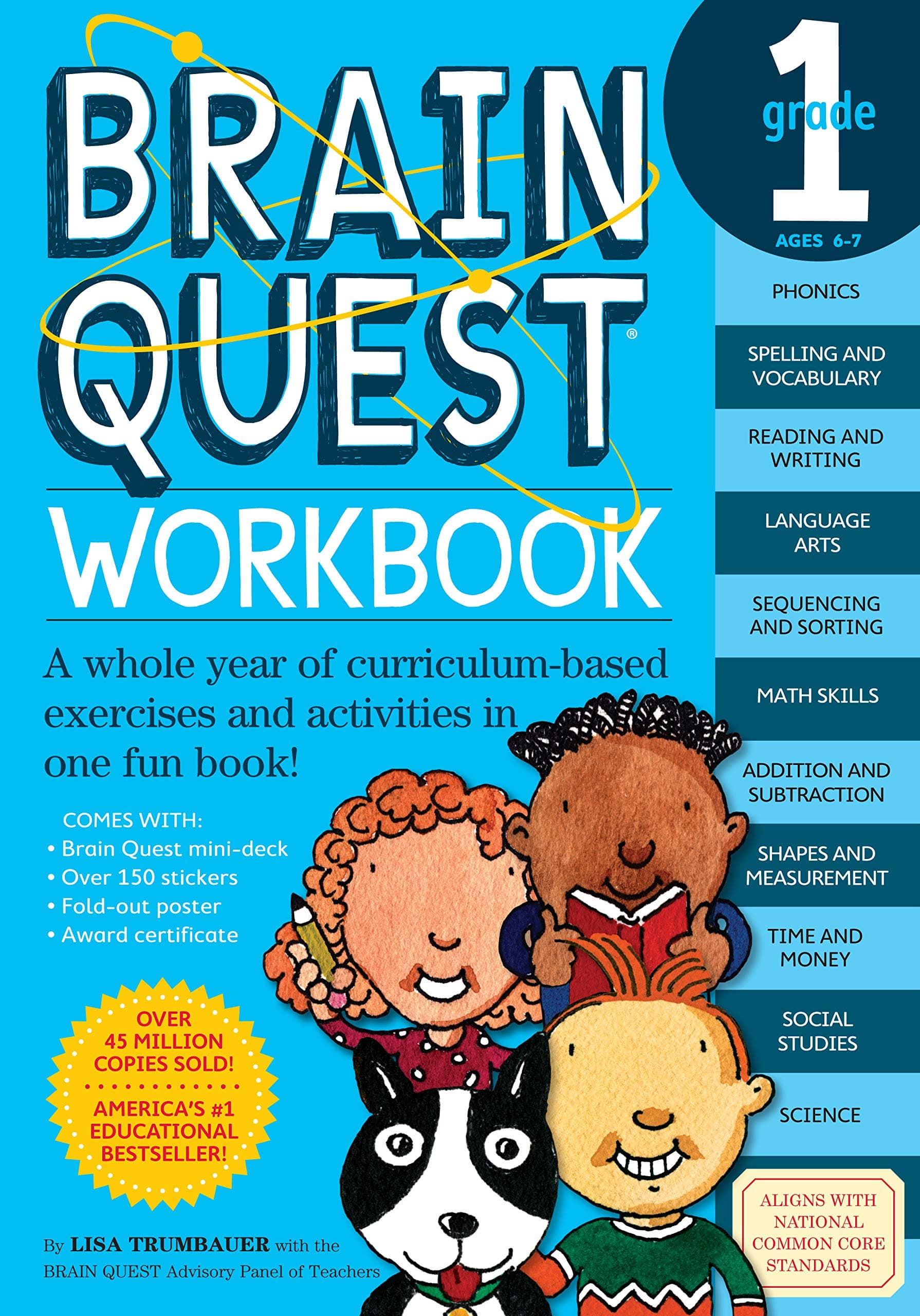 BRAIN QUEST WORKBOOK: GRADE 1