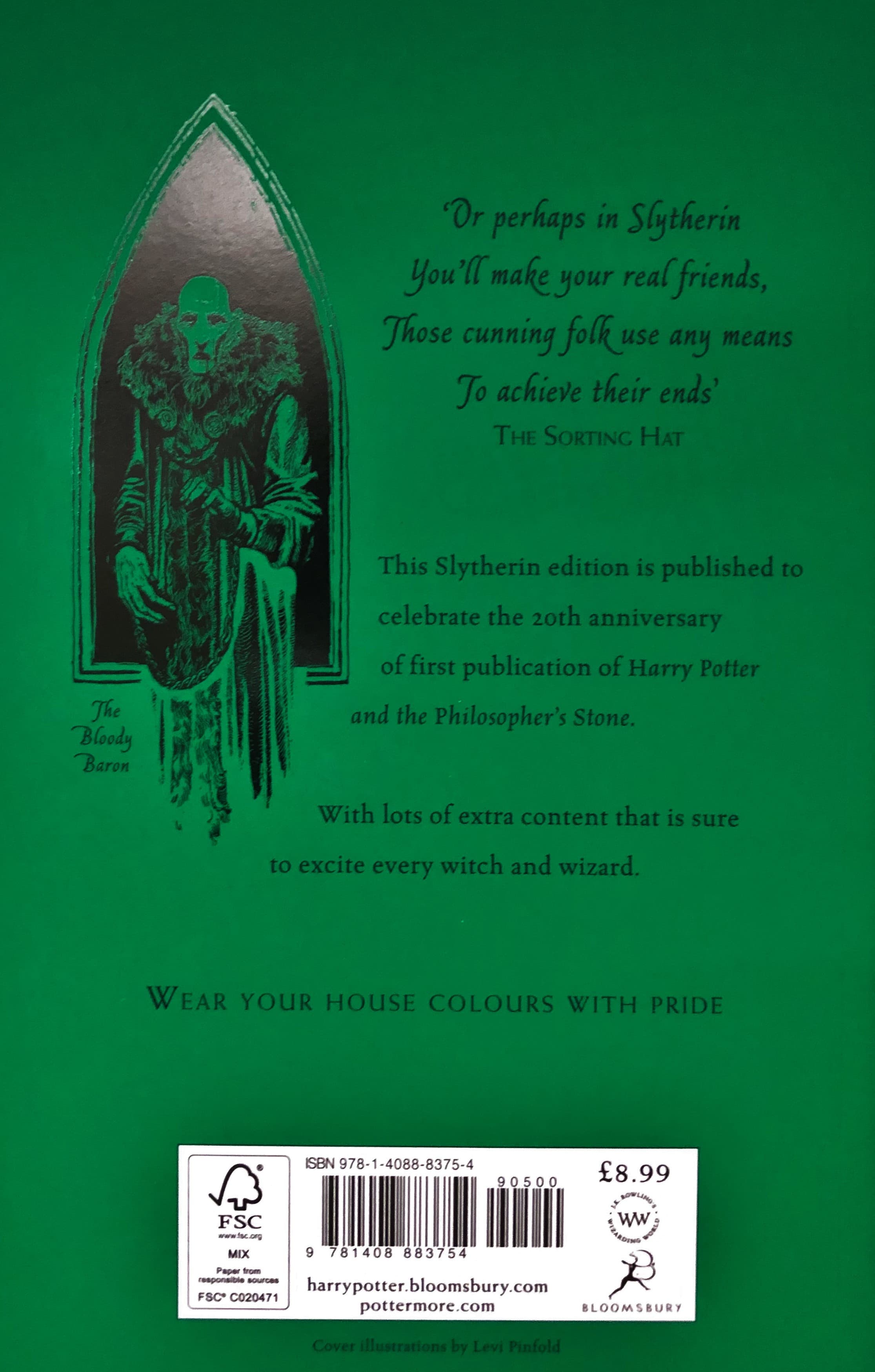 Harry Potter and the Philosopher s Stone Slytherin Edition — image 2