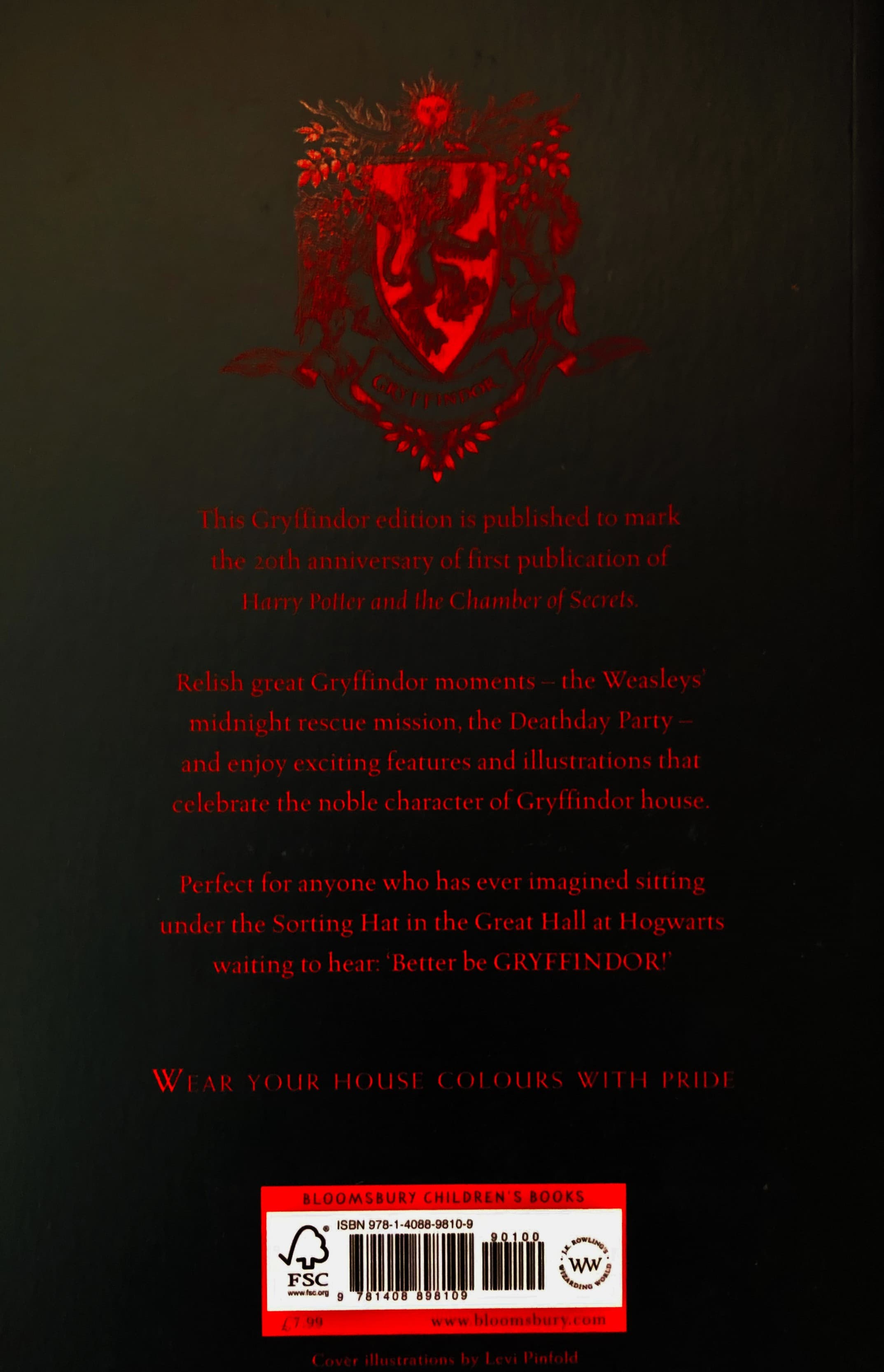 Harry Potter and the Chamber of Secrets Gryffindor Edition 28 June 2018 — image 2