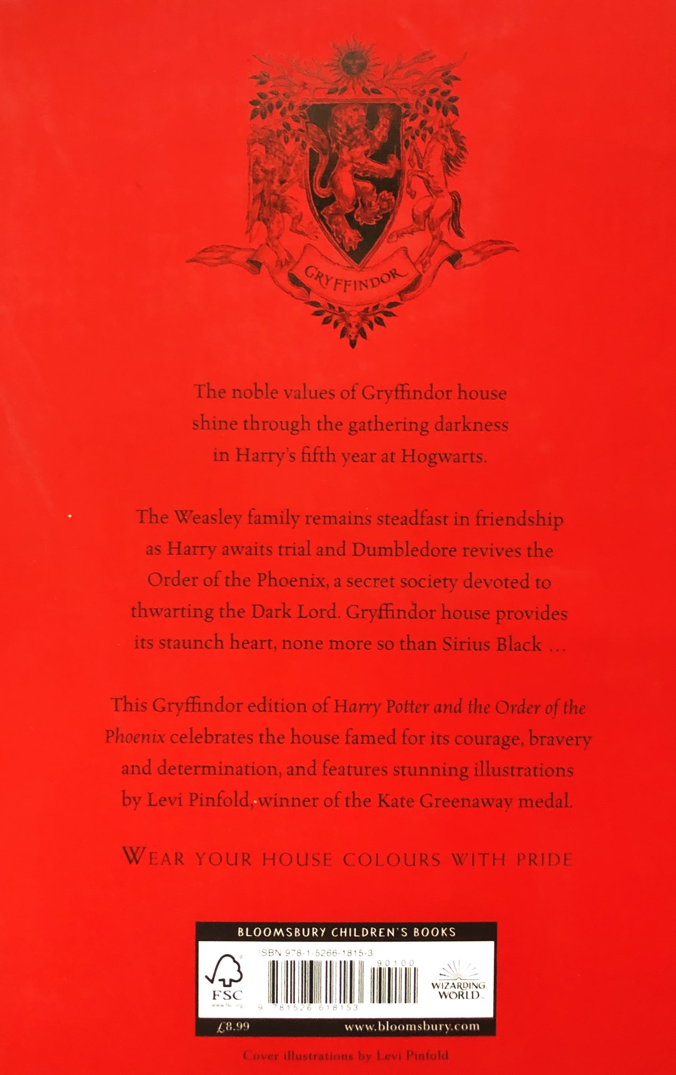 Harry Potter and the Order of the Phoenix - Gryffindor Edition — image 2