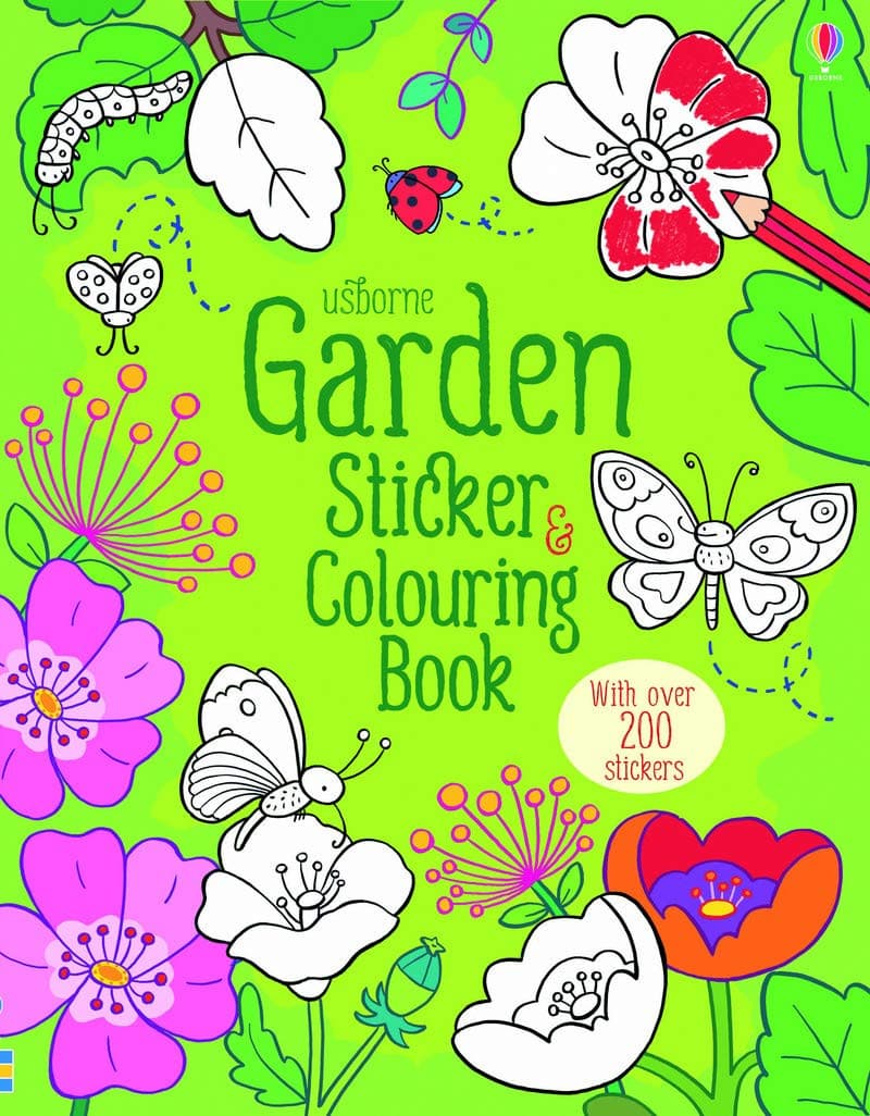 Garden Sticker & Colouring Book — image 1