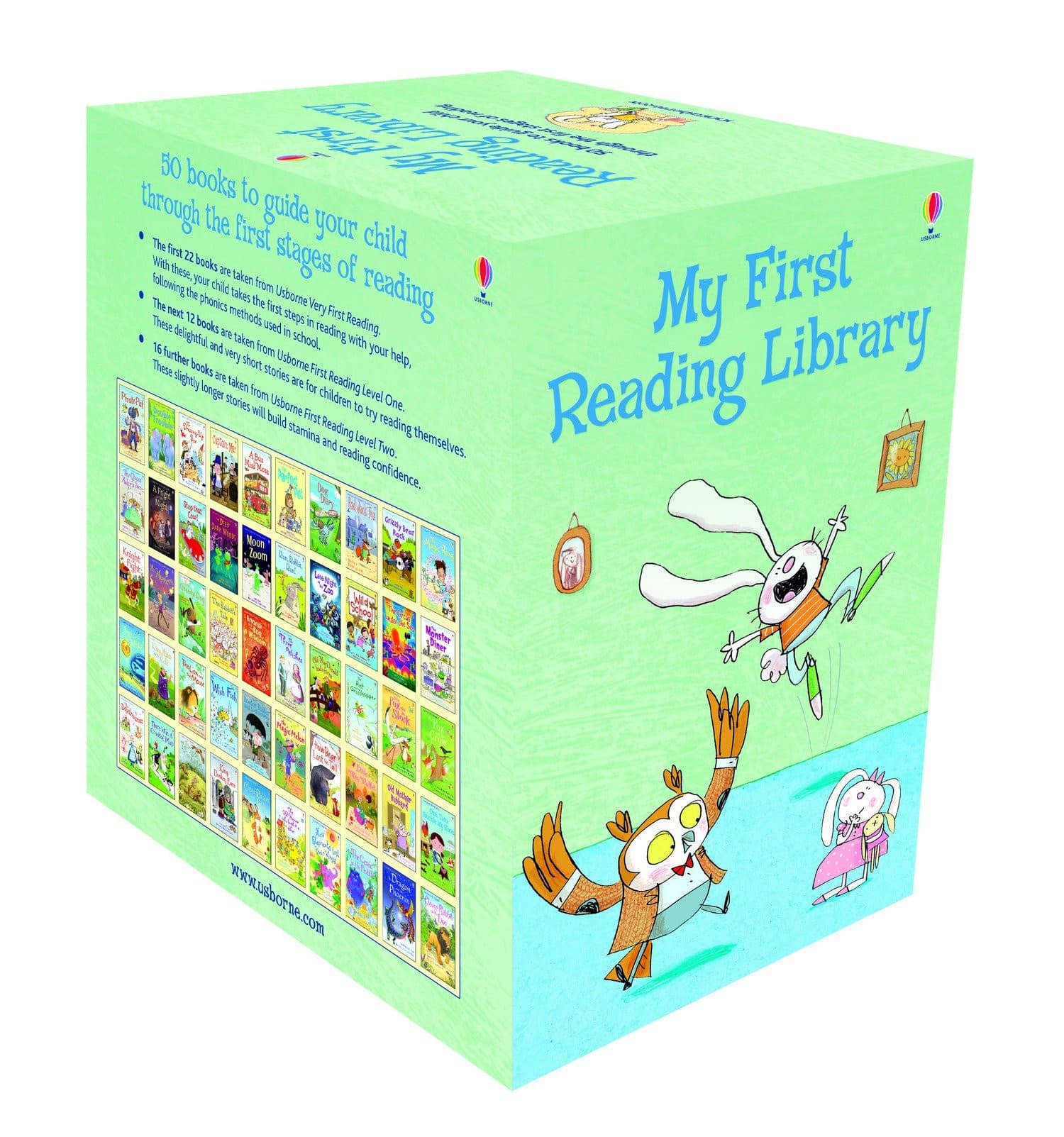 Usborne First Reading 50 Books Set