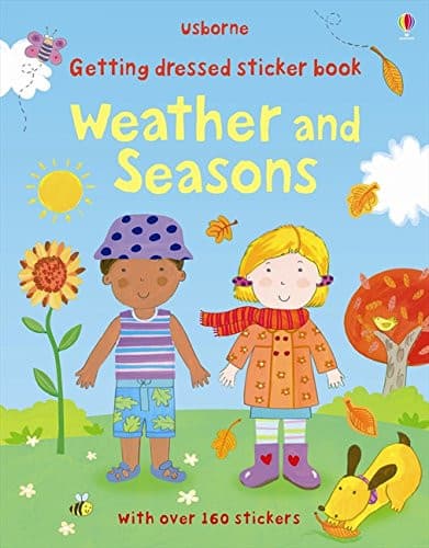 Getting dressed sticker book: Weather and Seasons