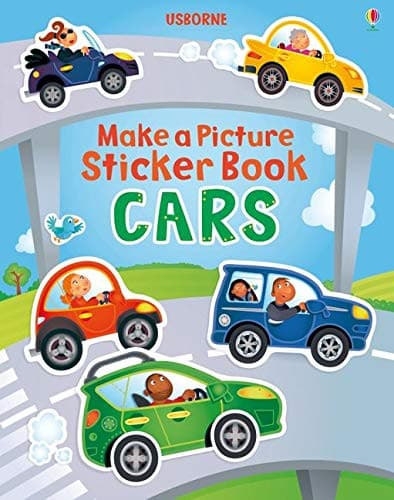 Make a Picture Sticker Book: Cars