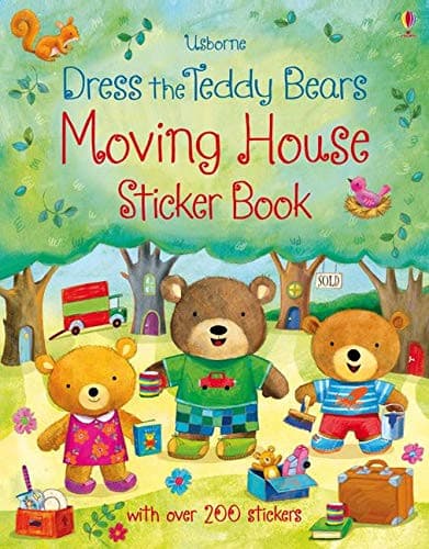 Dress the Teddy Bears: Moving House Sticker Book — image 1