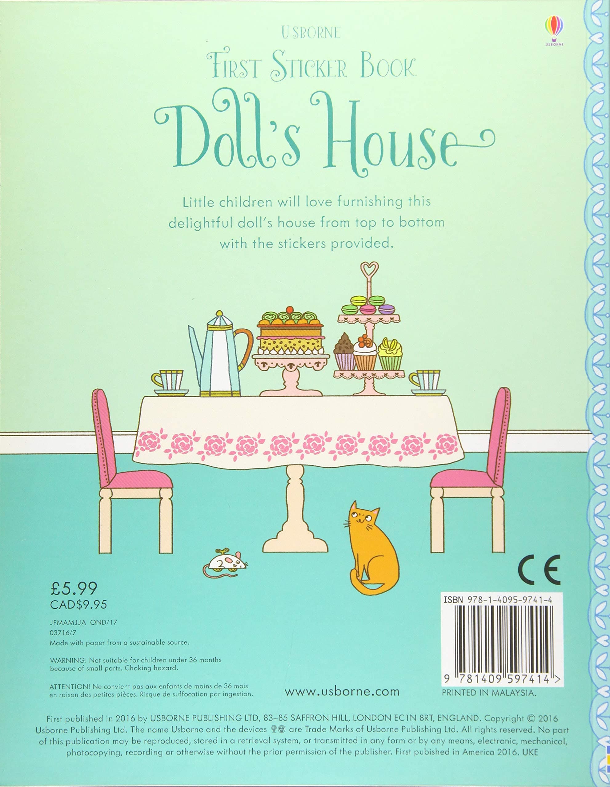 First Sticker Book: Doll's House — image 2