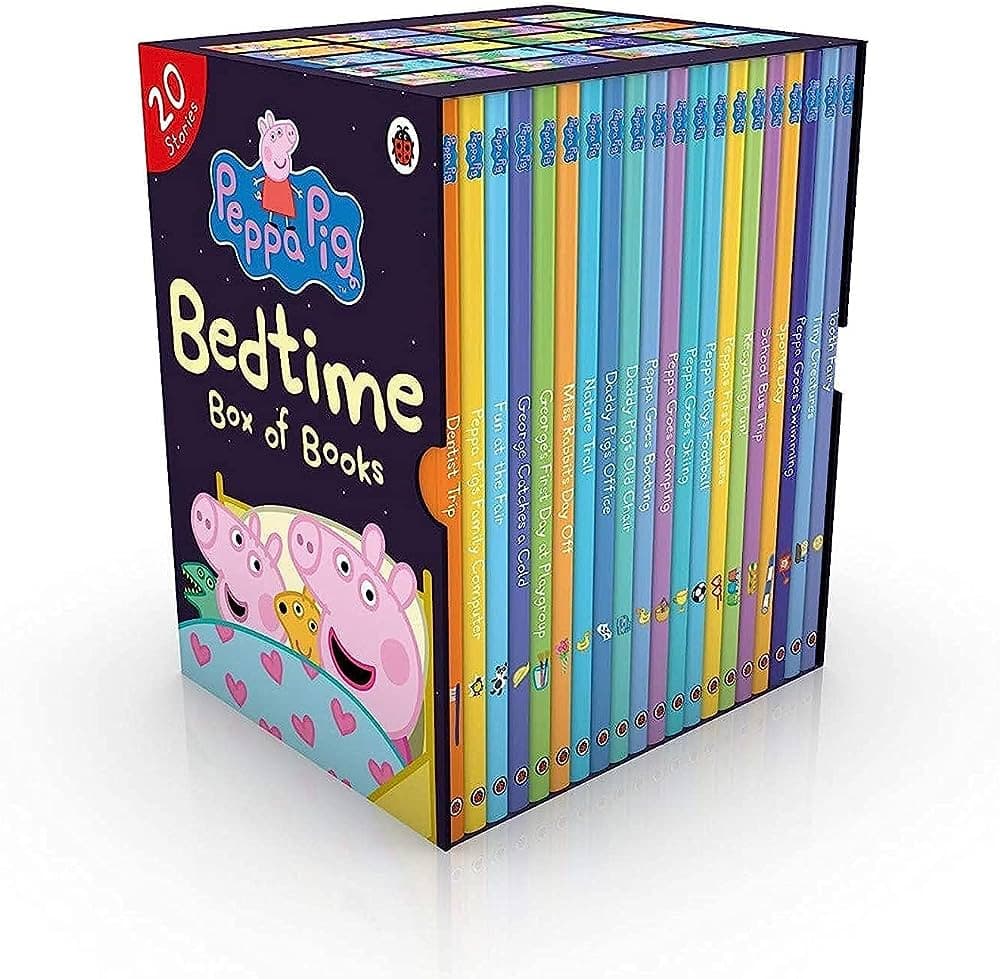 Peppa Pig Bedtime Stories (20 Books)