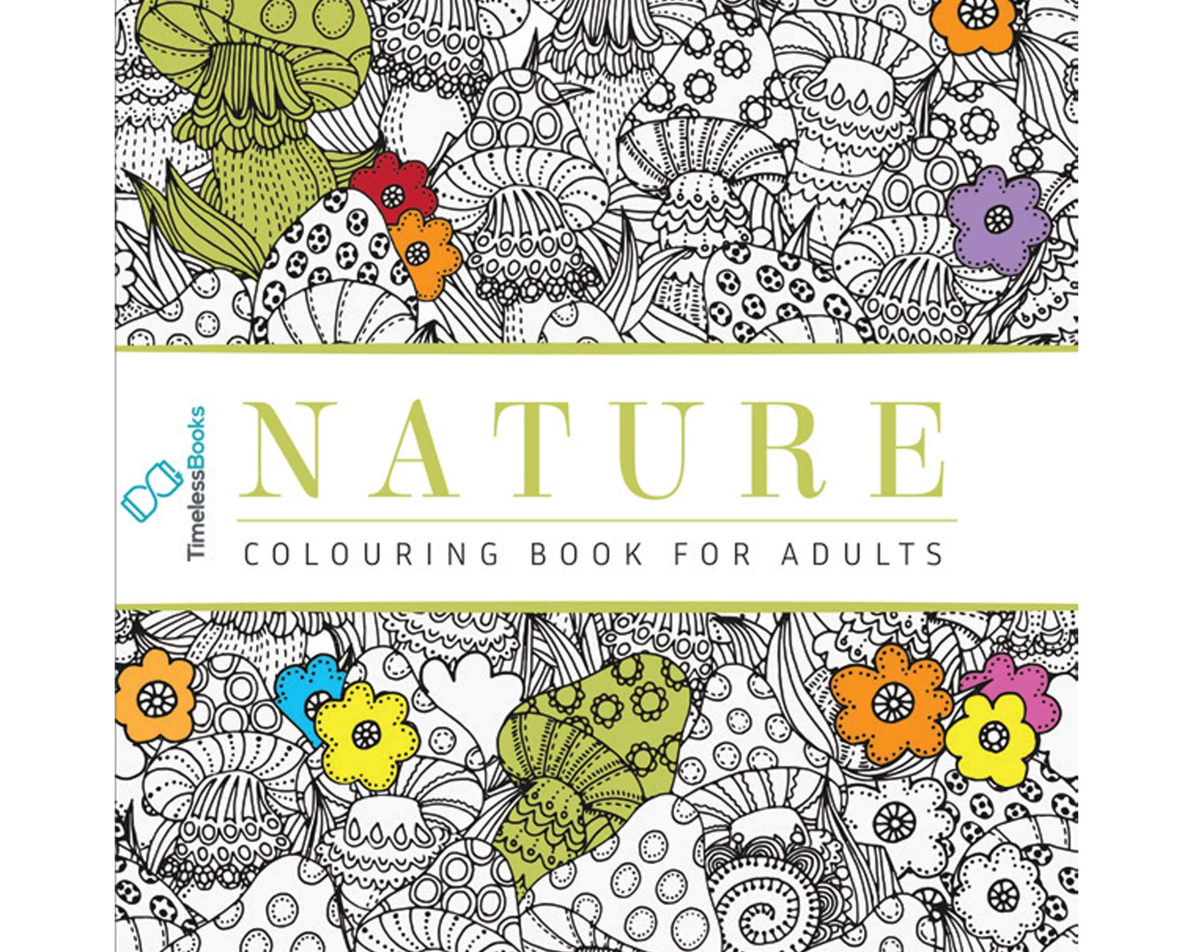 Nature Colouring Book For Adults — image 1