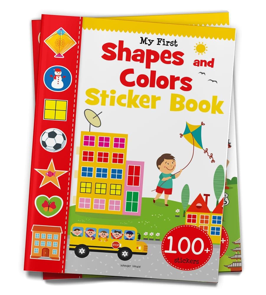 My First Shapes and Colours Sticker book