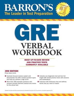 GRE VERBAL WORKBOOK
