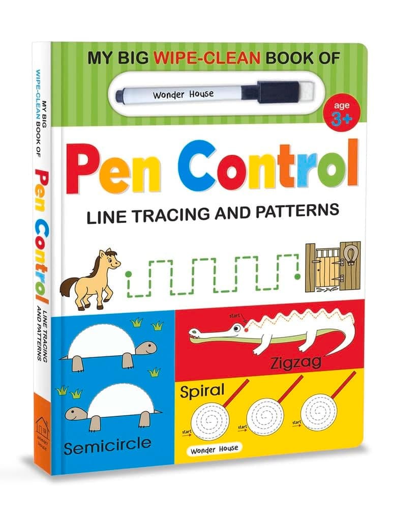 My Big Wipe And Clean Book of Pen Control