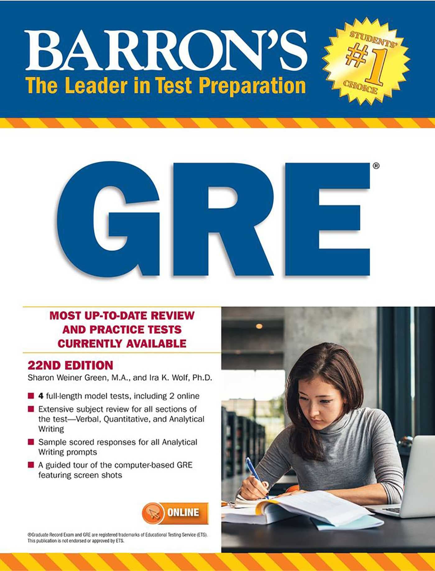 GRE WITH ONLINE TESTS