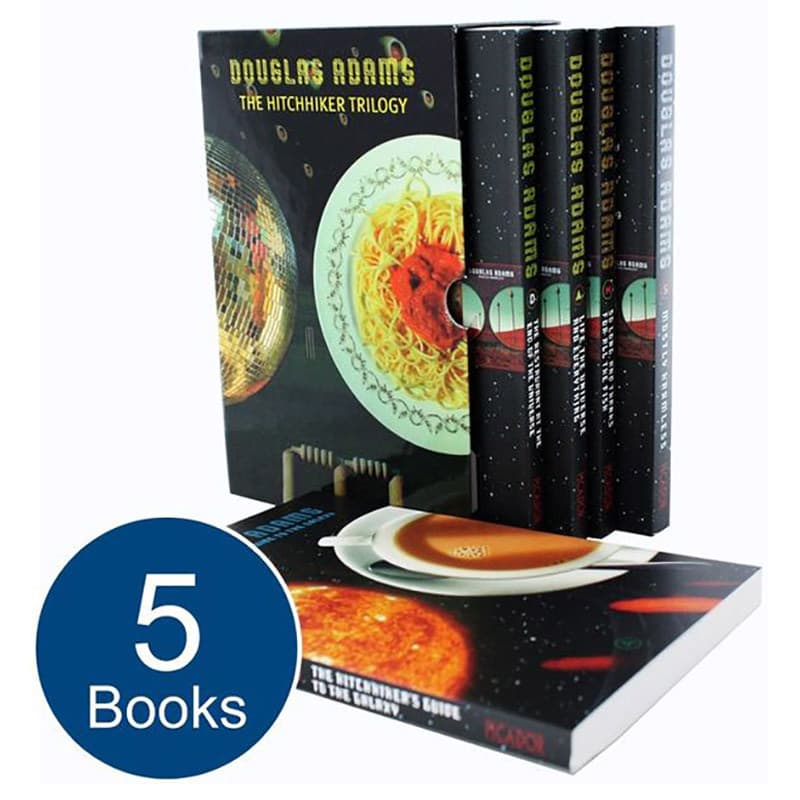 The Hitchhikers Guide To The Galaxy -Trilogy in 5 Books