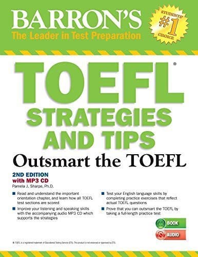 TOEFL STRATEGIES AND TIPS WITH MP3 CDS