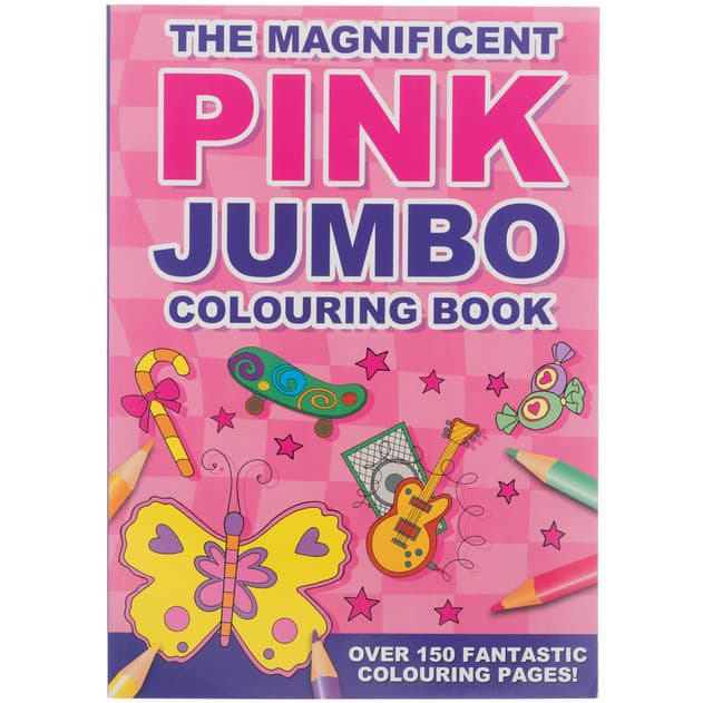 The Magnificent Pink Jumbo Col Book