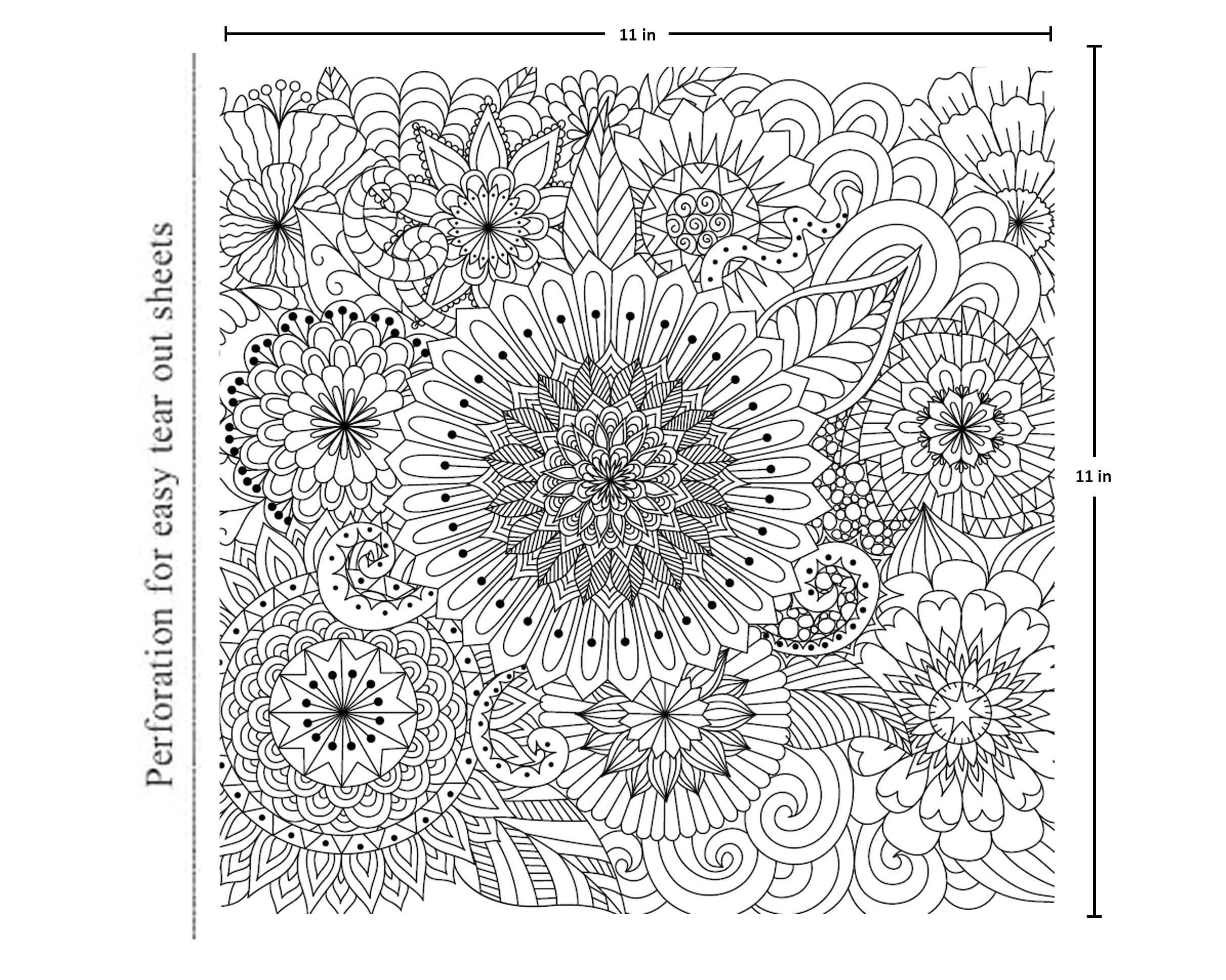 Mandala Colouring Book For Adults — image 3
