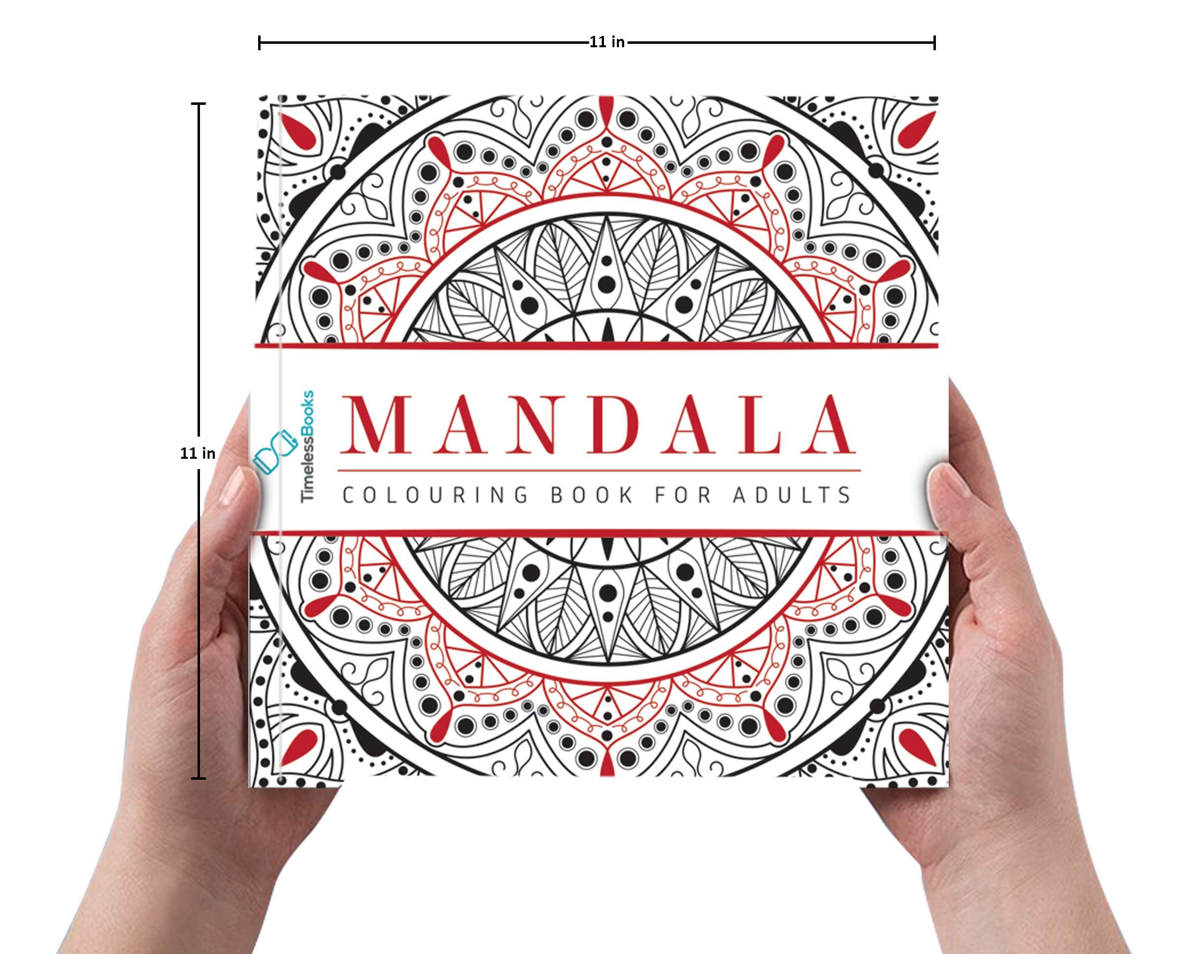 Mandala Colouring Book For Adults — image 2
