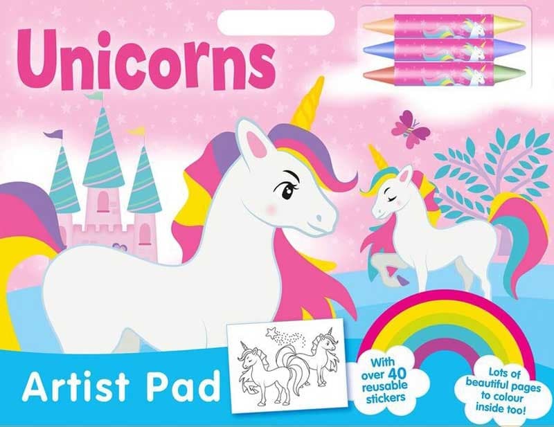 Unicorns Artist Pad - CDU'S OF 6