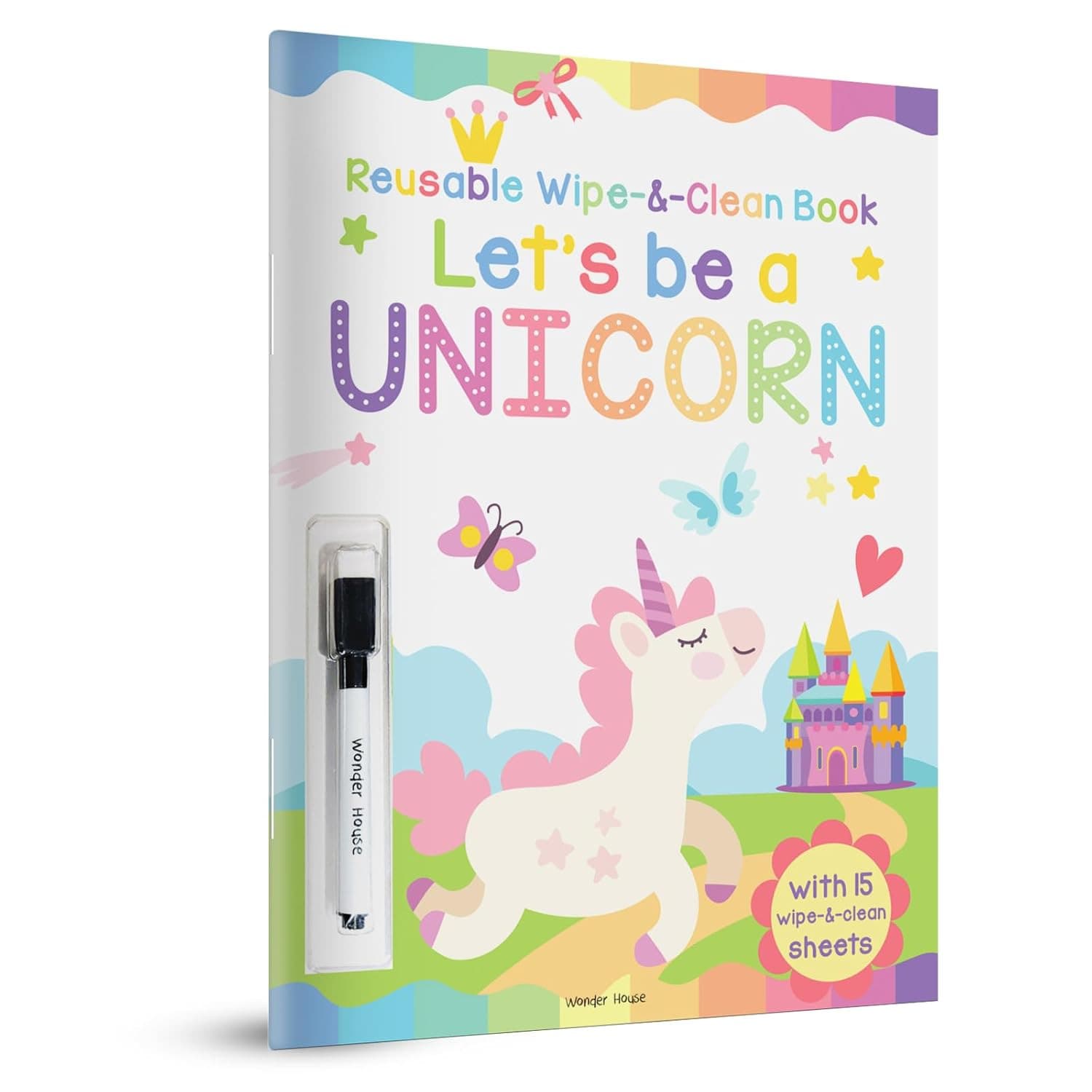 Reusable Wipe and Clean Let's be a Unicorn