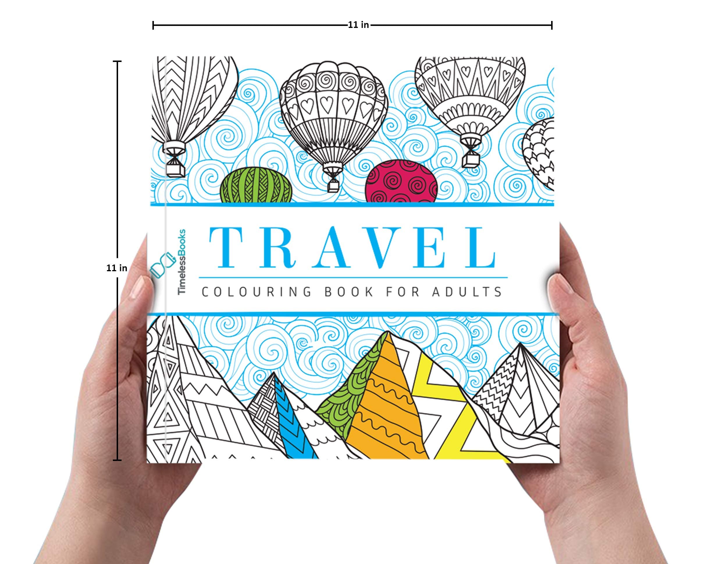 Travel Colouring Book For Adults — image 2