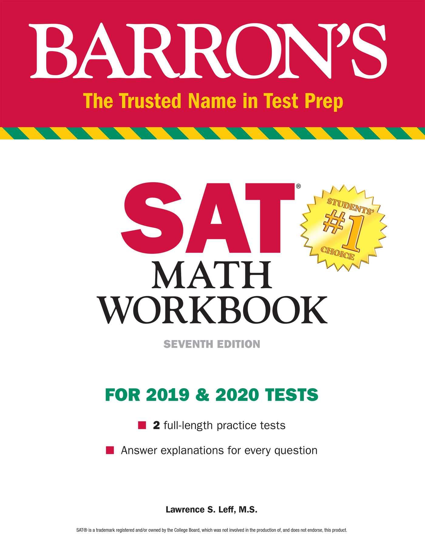 SAT MATH WORKBOOK