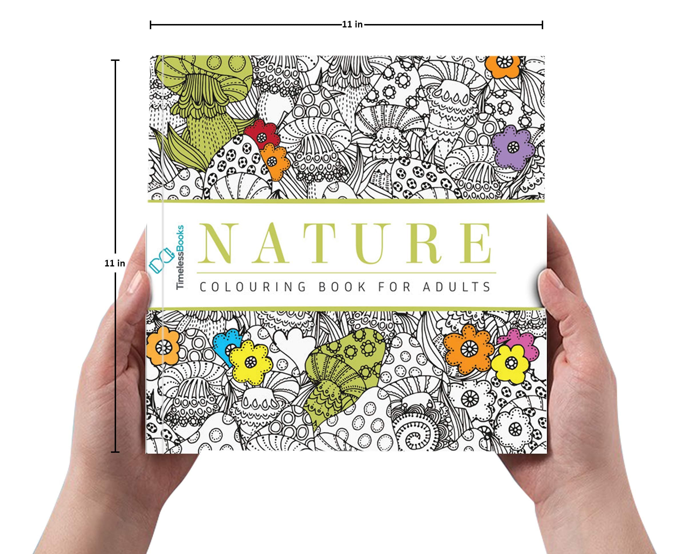 Nature Colouring Book For Adults — image 3